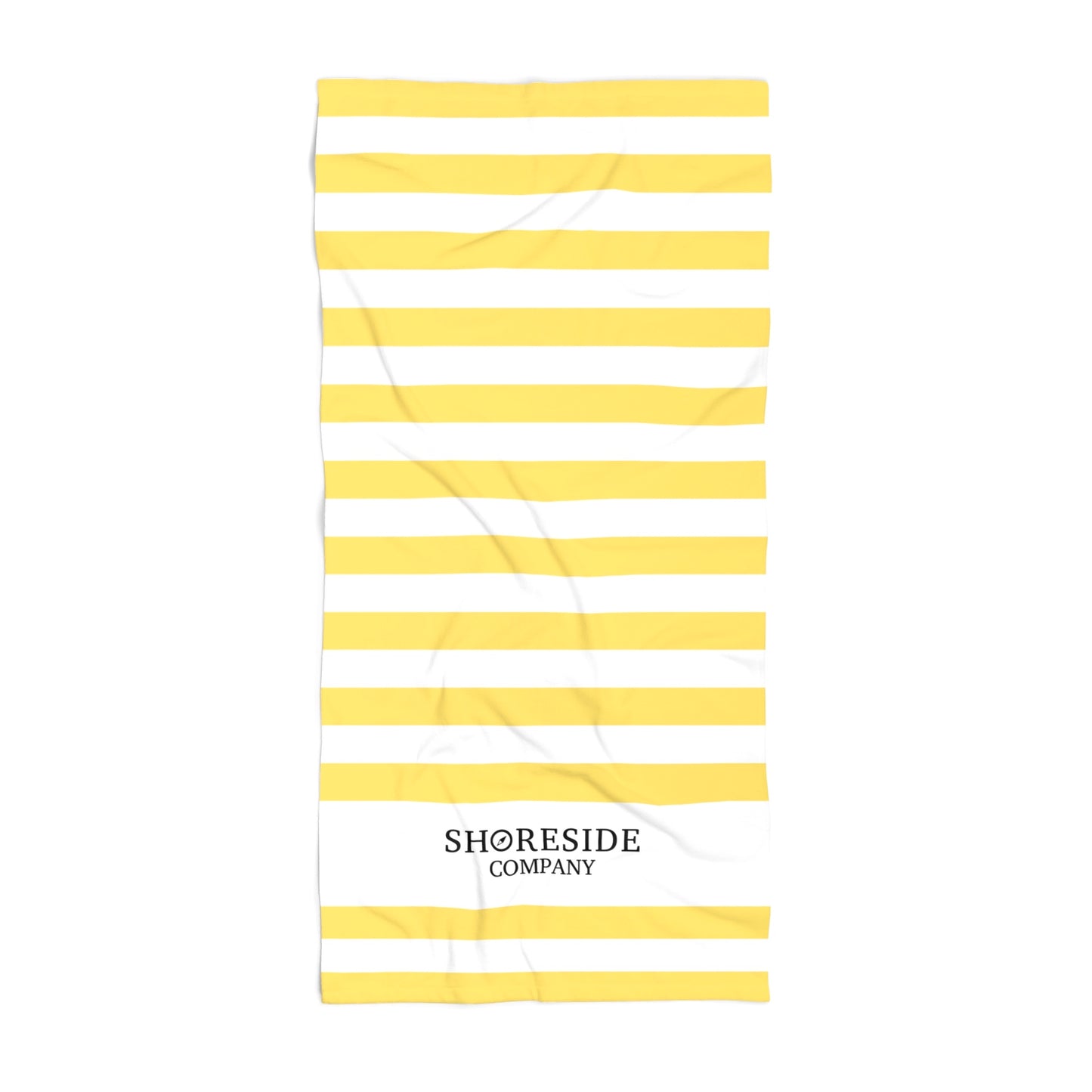 Quick Dry Cotton Mix Beach Towel In Yellow