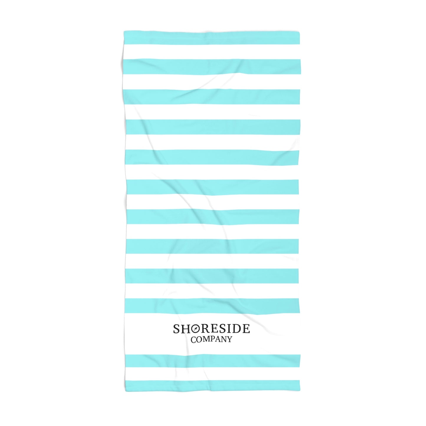 Quick Dry Cotton Mix Beach Towel In Aqua