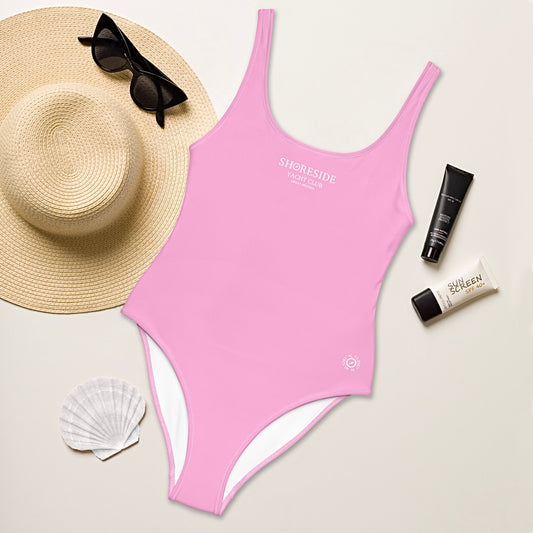 Yacht Club One Piece Swimsuit - Pink