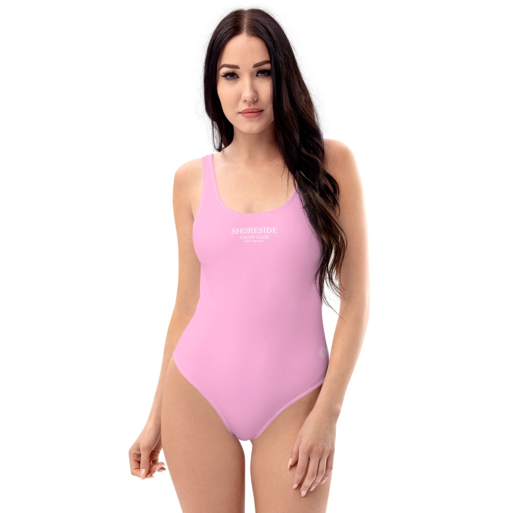 Yacht Club One Piece Swimsuit - Pink