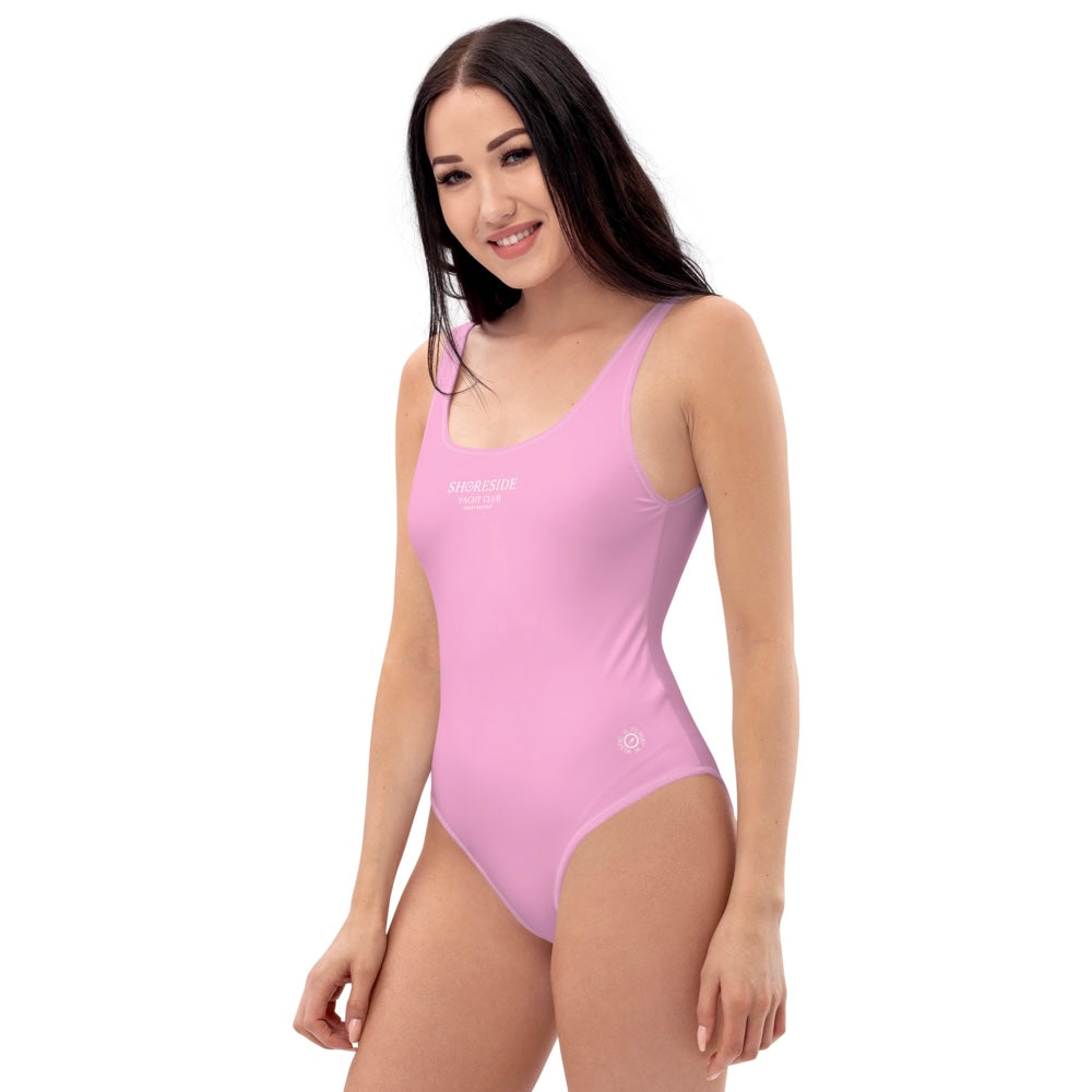 Yacht Club One Piece Swimsuit - Pink