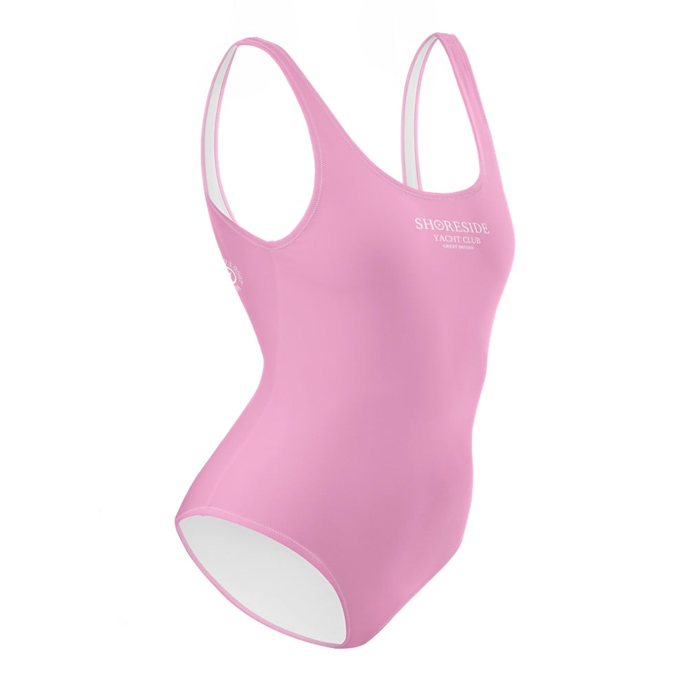 Yacht Club One Piece Swimsuit - Pink