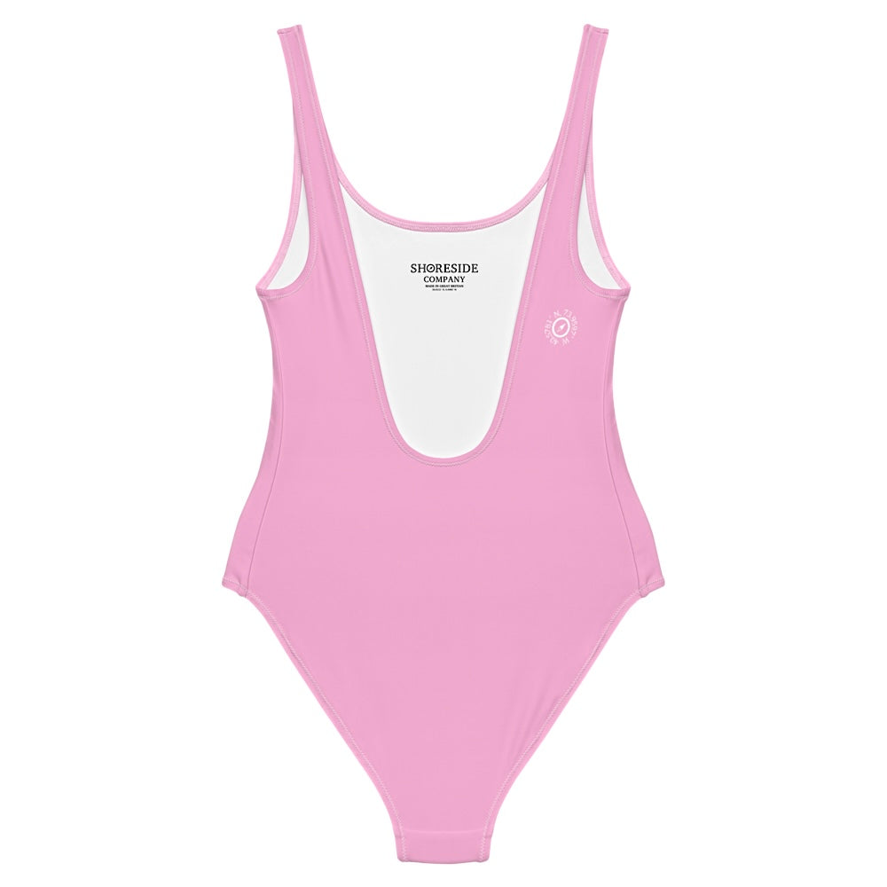 Yacht Club One Piece Swimsuit - Pink