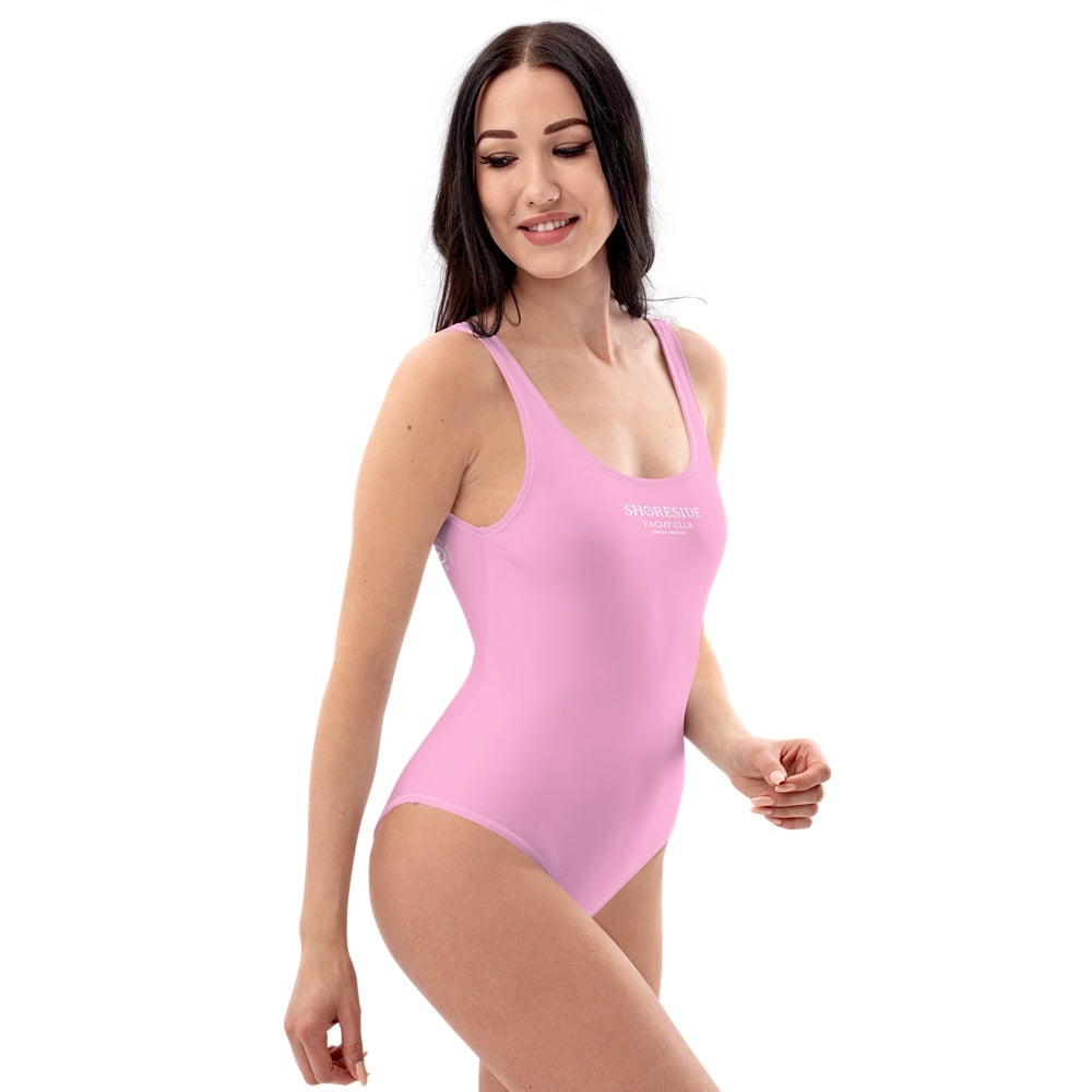 Yacht Club One Piece Swimsuit - Pink