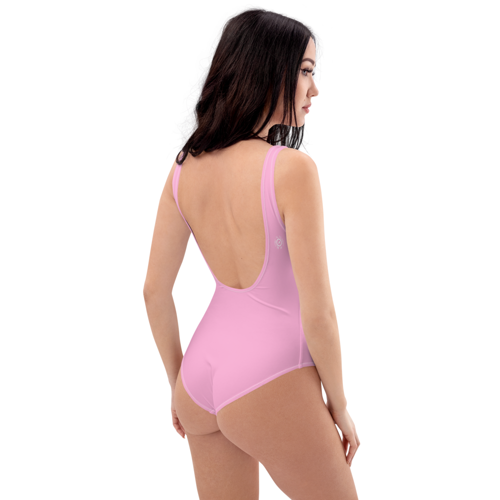 Yacht Club One Piece Swimsuit - Pink