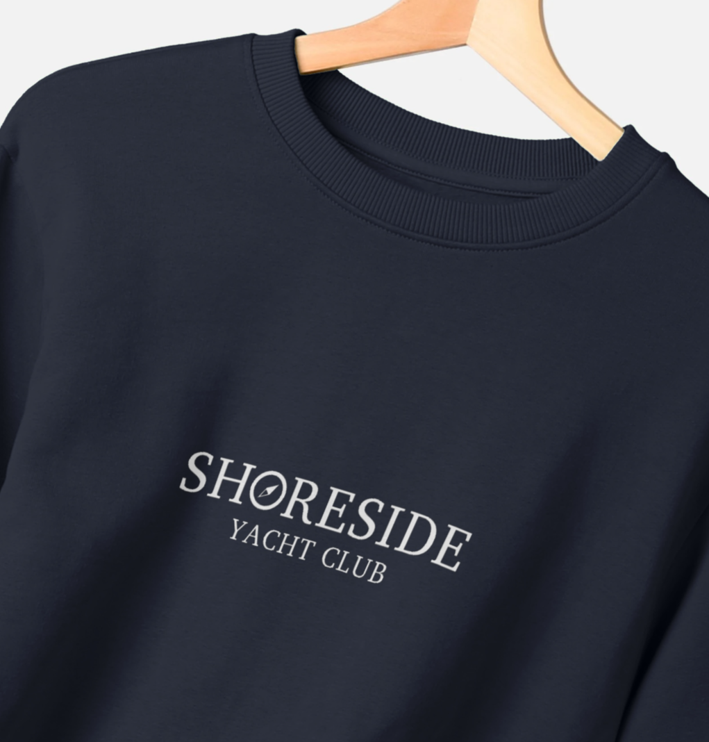 Shoreside Yacht Club Organic Cotton Sweatshirt - 2 Colours